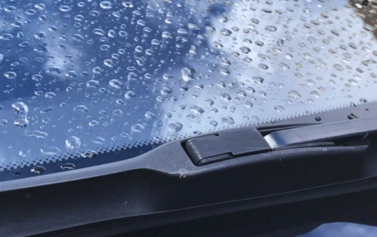 Car windshield black dots
