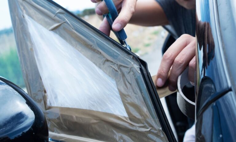 Vent glass replacement