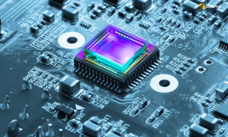 Sensors in windshield