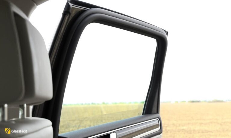 Car Door Window Fell Into the Door