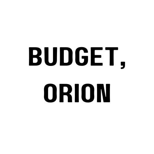 Budget, Orion