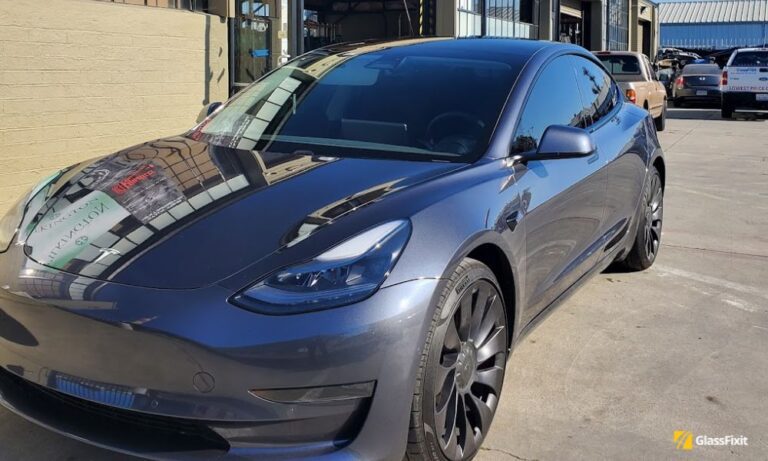 Tesla glass repair