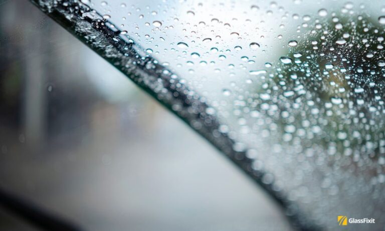 How to make car windshield water repellent
